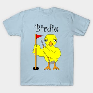 Birdie Golfing Chick T-Shirt